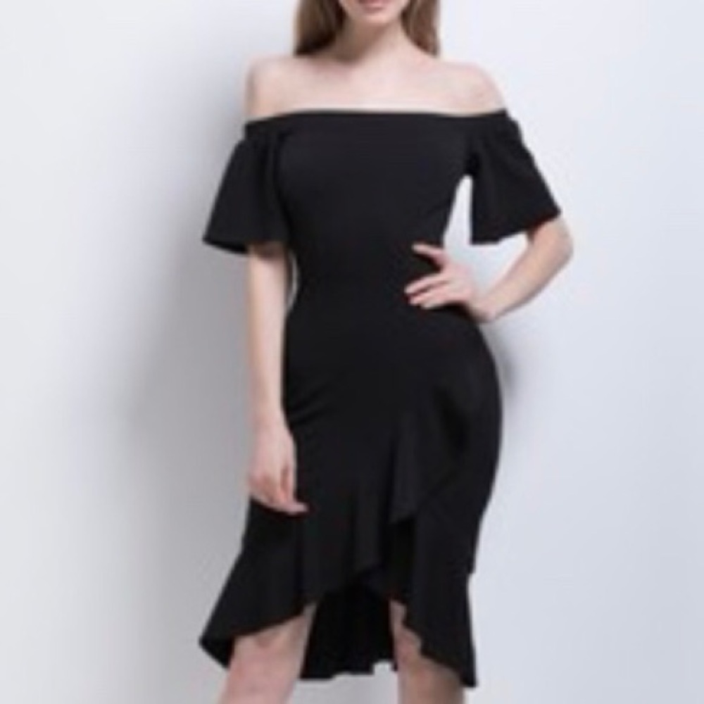 Black Midi Dress